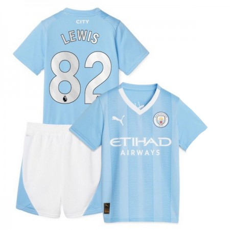 Manchester City 2023-24 Lewis 82 Domácí - Dětské Fotbalové Dresy (S/S) Manchester City 2023-24 Lewis 82 Domácí - Dětské Fotbalové Dresy (S/S)